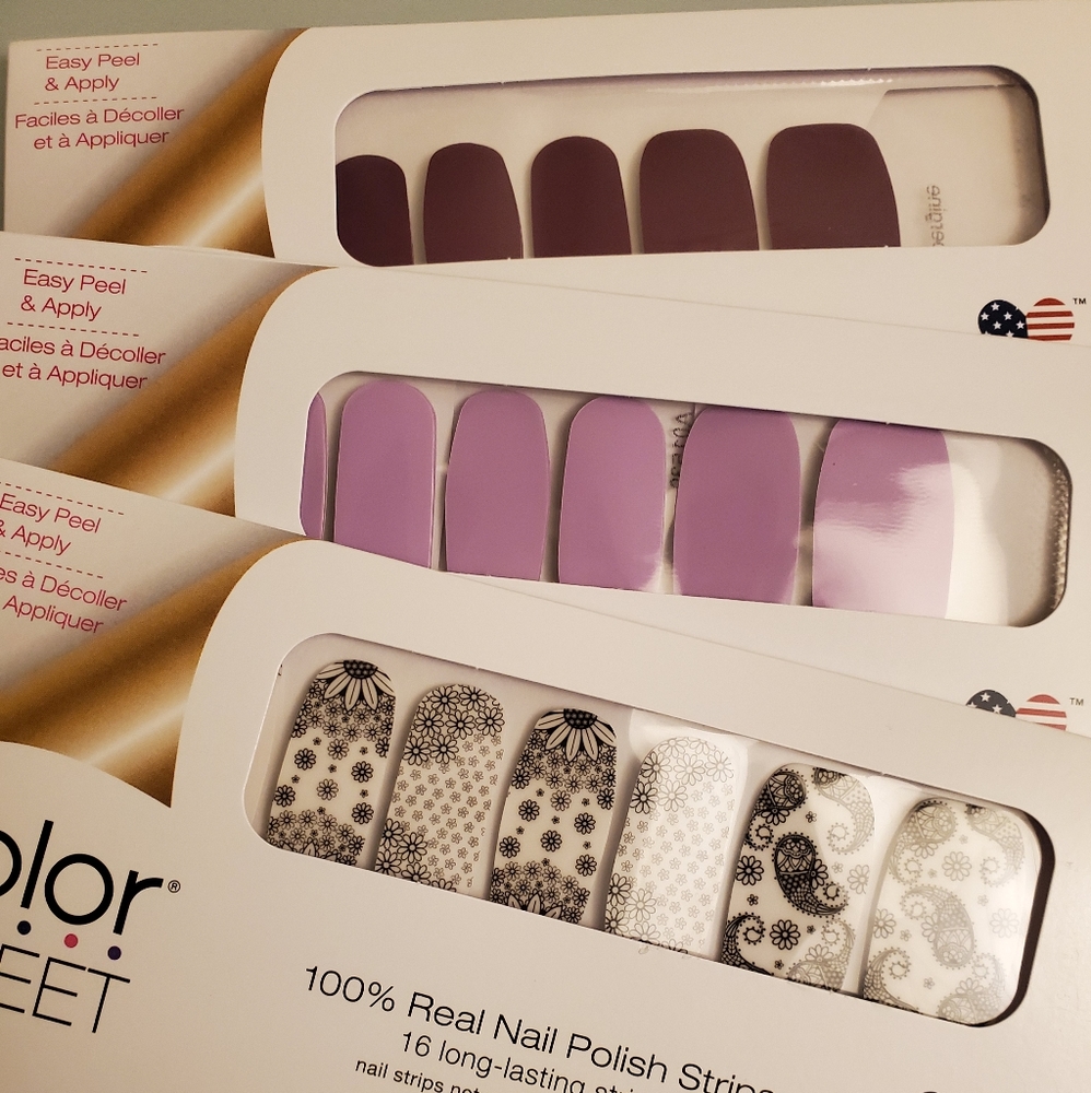 "Plum and Paisley" Bundle of 3